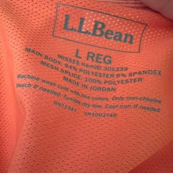 LL Bean Short Sleeve Running Tee - Large - Picture 4 of 4